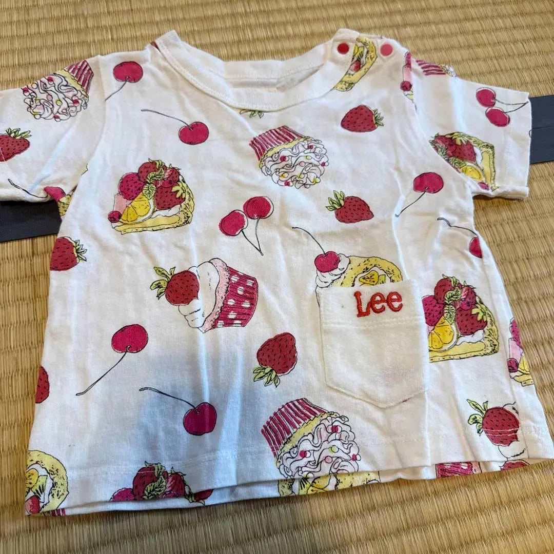 Camiseta con estampado de frutas Lee, talla 90