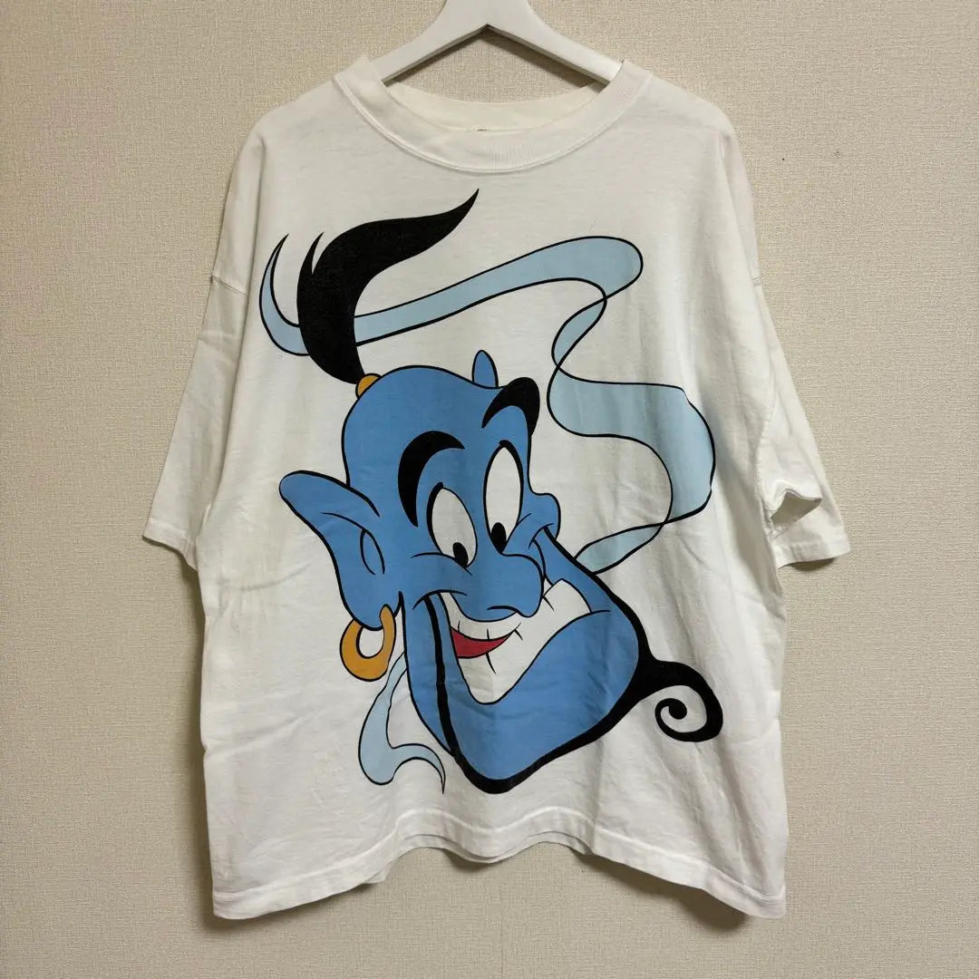 Rara camiseta vintage de DISNEY Disney Aladdin Jeanie de los años 90 | 希少 DISNEY de los 90