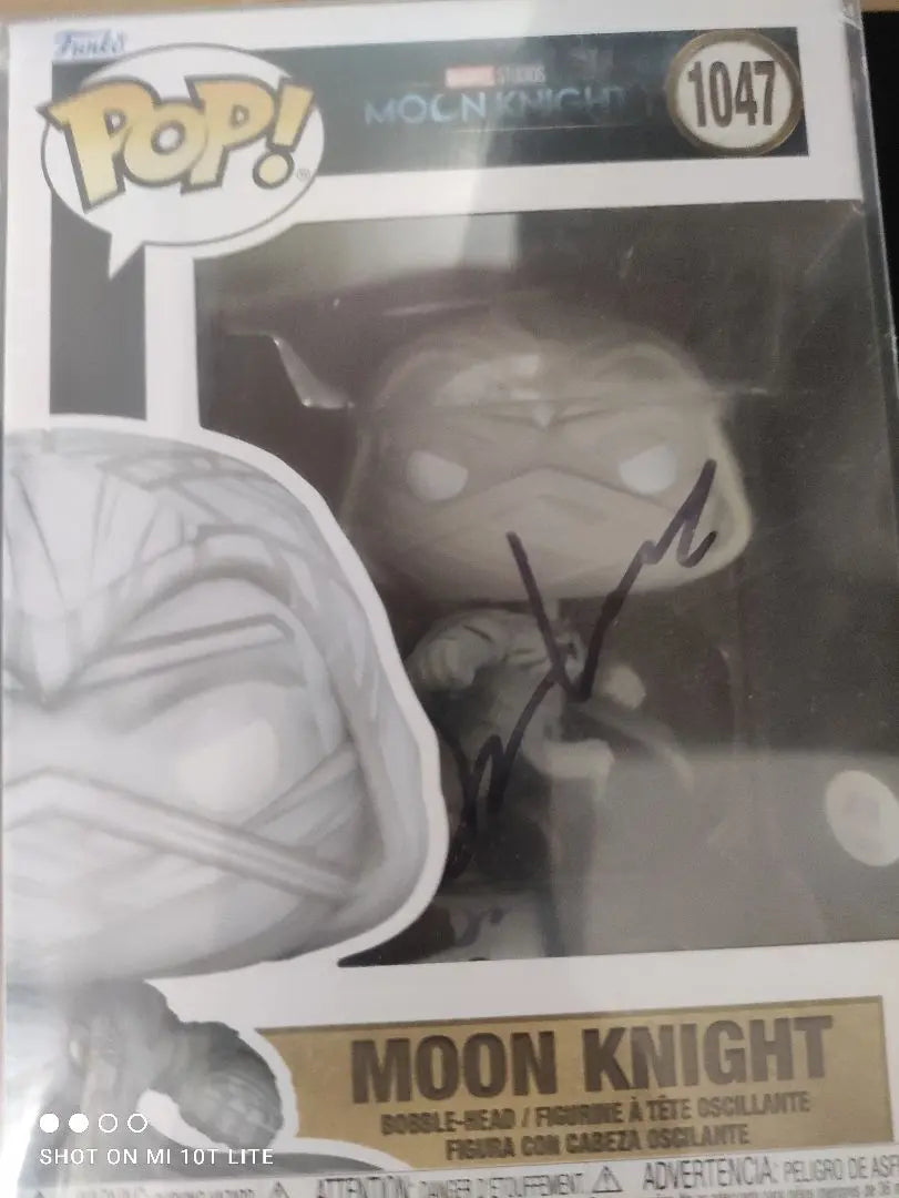 Oscar Isaac Signed Funko 1047 Moon Night PSA Certified Product