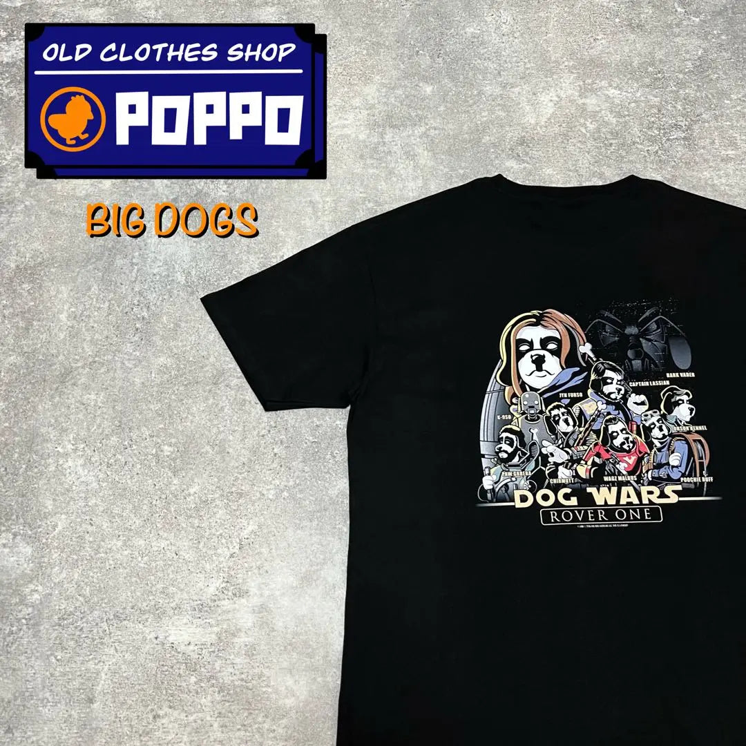 [New] Big Dogs BIG DOGS Dog Wars Rogue One Parody T XL