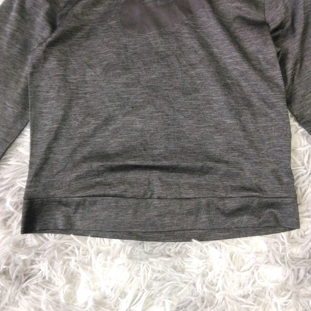 Hermosa condición ✨【NIKE】 Ropa para niños Camiseta de manga larga negra (90-96 cm) Dry Fit