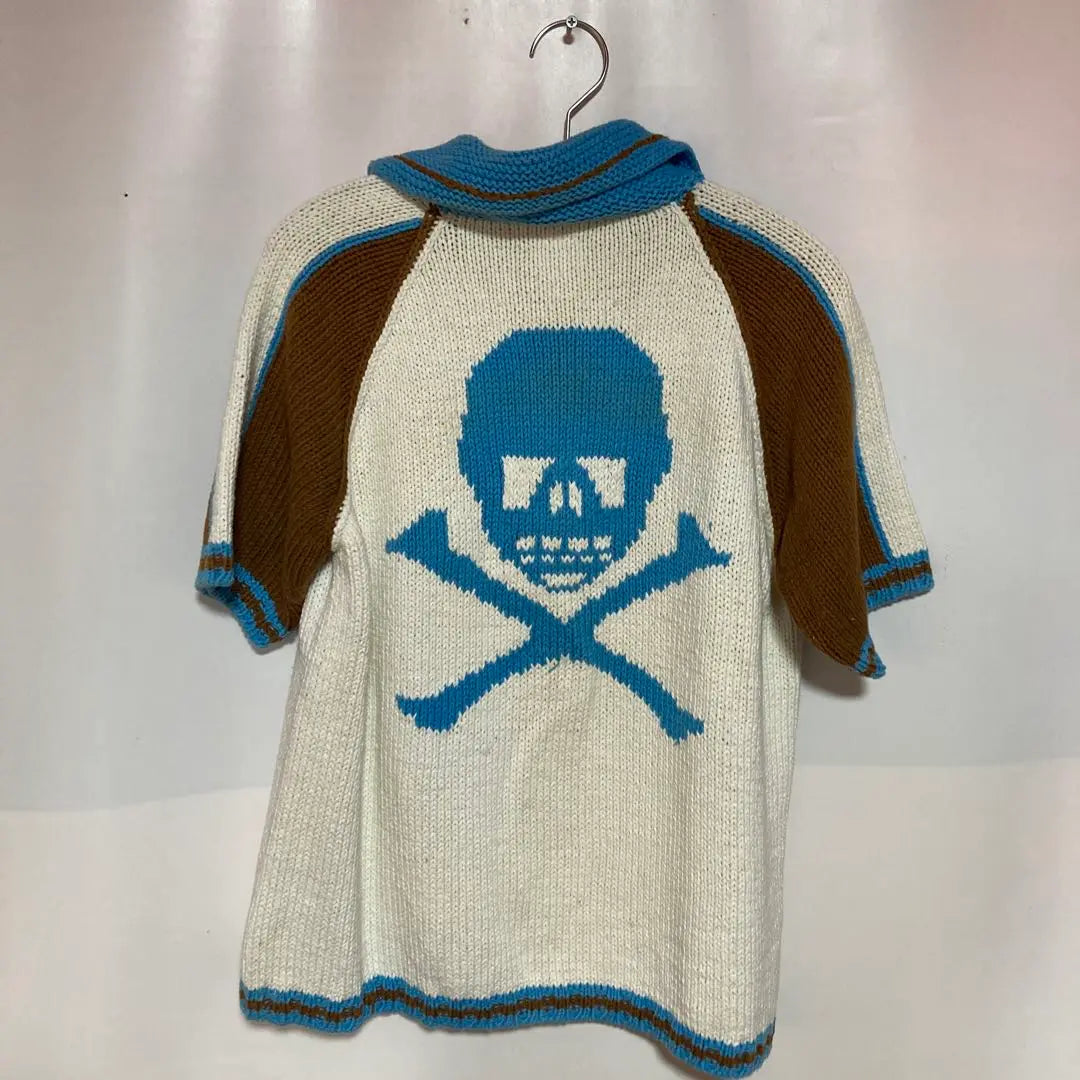 Skull knit Y2K cowin