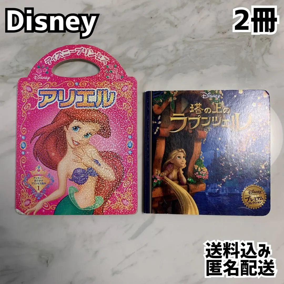 Disney Libro ilustrado de Princesas Disney 2 libros | Disney ディズニー プリンセス絵本 2冊