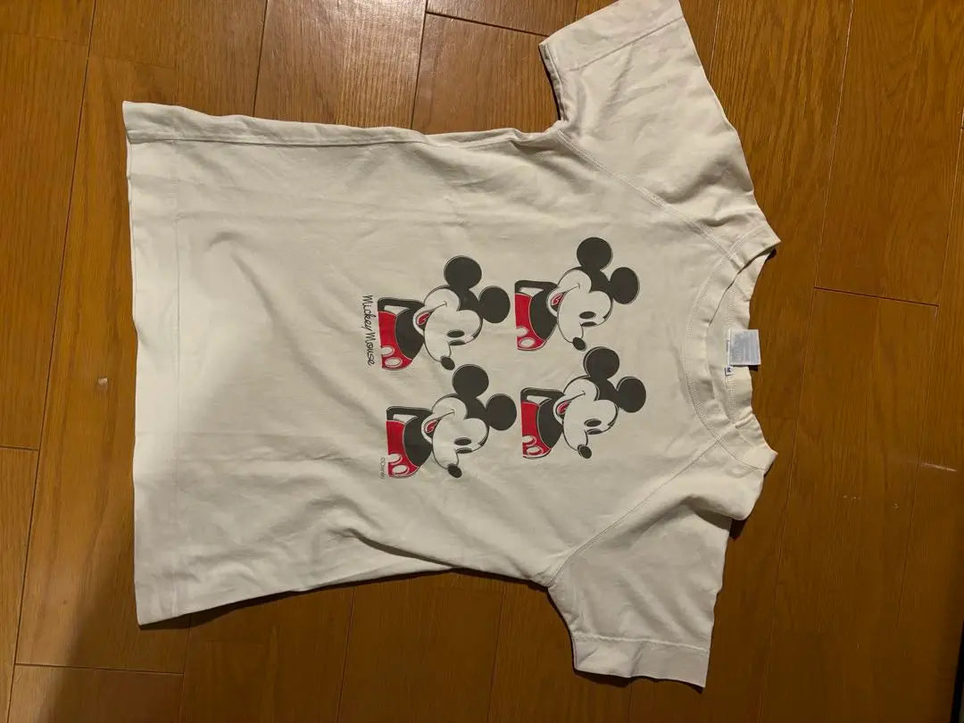 Camiseta súper rara de Mickey Mouse de Andy Warhol de Disney de los años 90