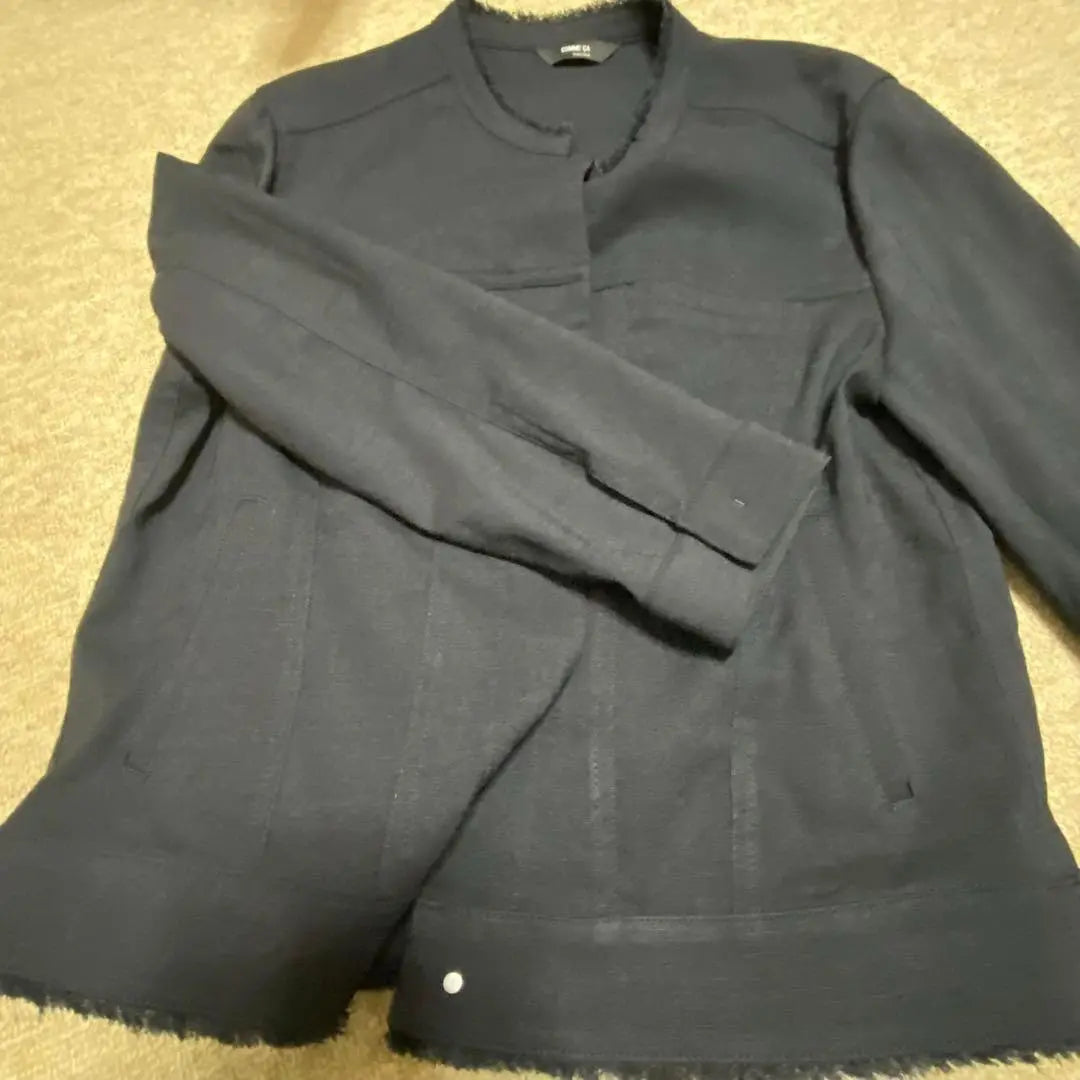 COMME CA Double Pocket Cropped Shirt Short Jacket | COMME CA ダブルポケットクロップドシャツ　ショートジャケット