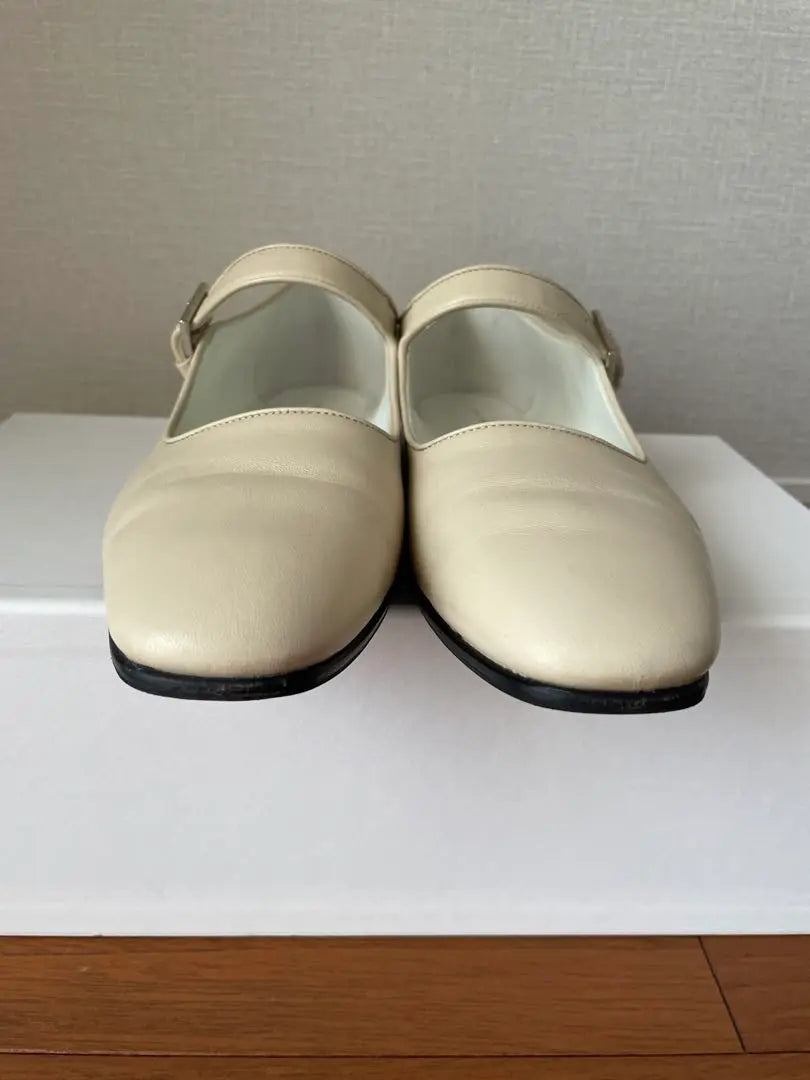 The Row Eva Leather Mary Jane Flat Shoes 36 | The Row ザロウ エヴァ レザー メリージェーン フラットシューズ 36