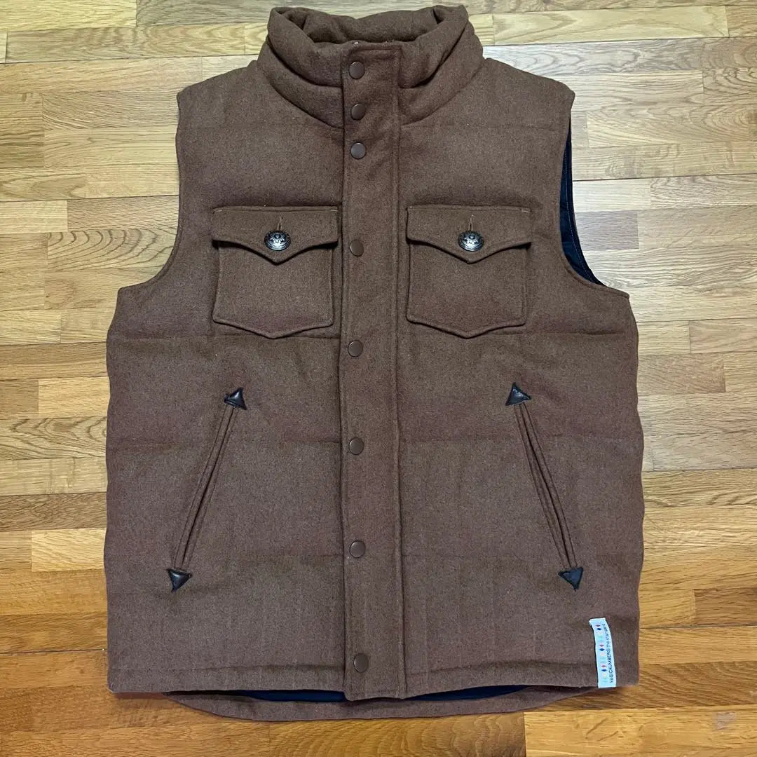 Magic number Down vest Magic Number Archive Concho | マジックナンバー ダウンベスト magic number アーカイブ コンチョ