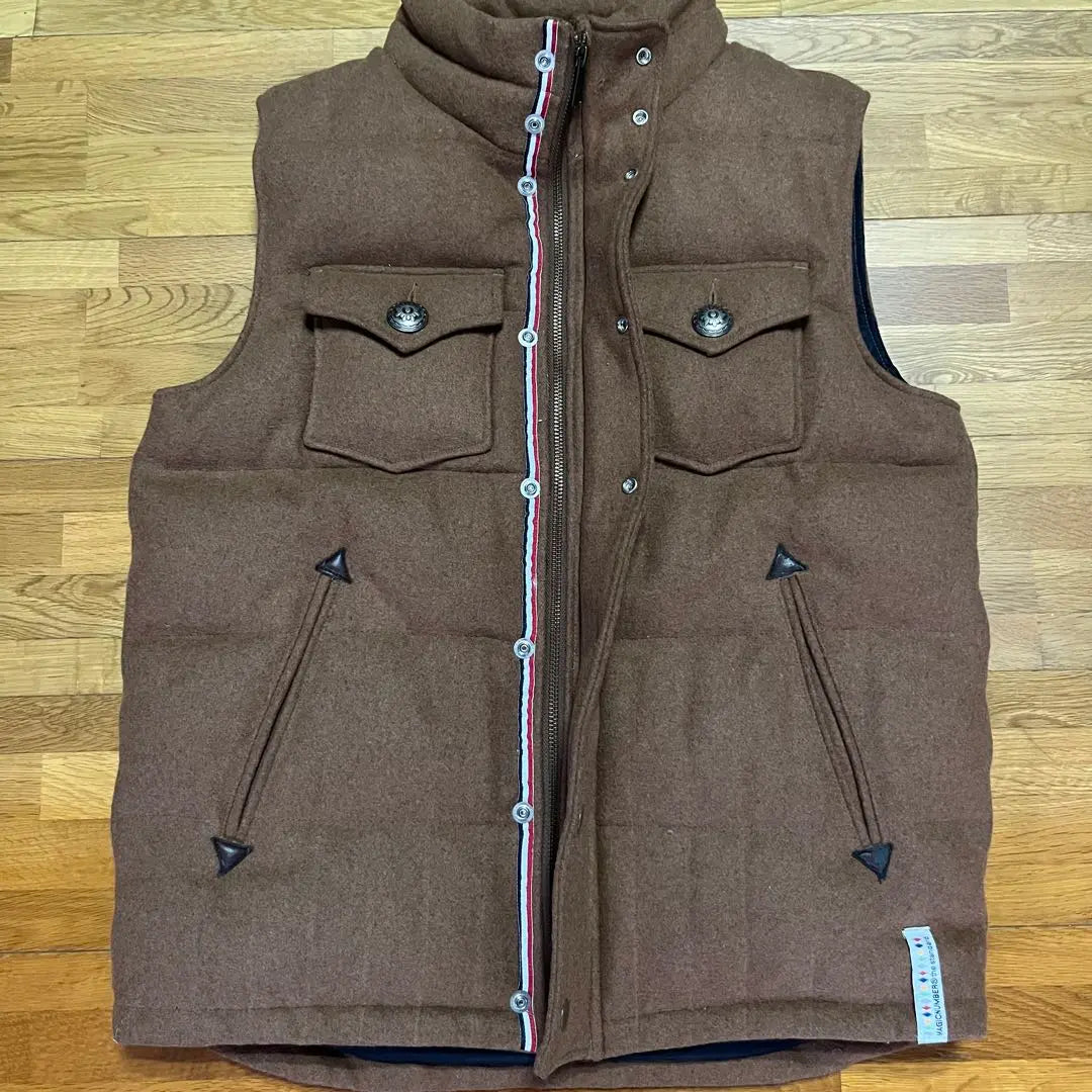 Magic number Down vest Magic Number Archive Concho | マジックナンバー ダウンベスト magic number アーカイブ コンチョ