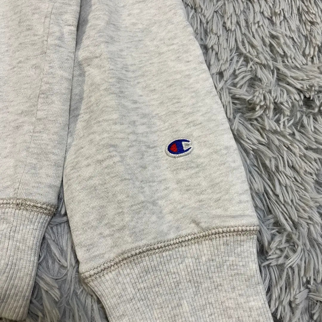 champion garage logo arch logo pullover hoodie L