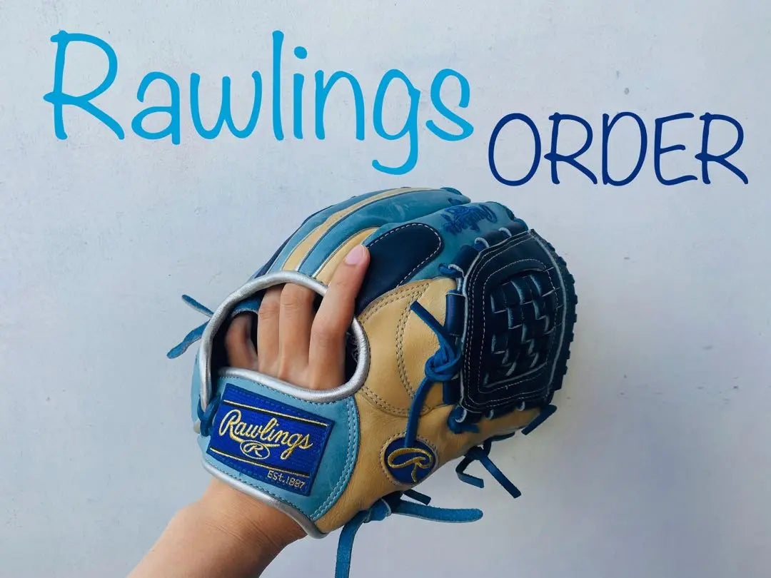 Guante de softbol personalizado Rawlings (para el cuadro interior)