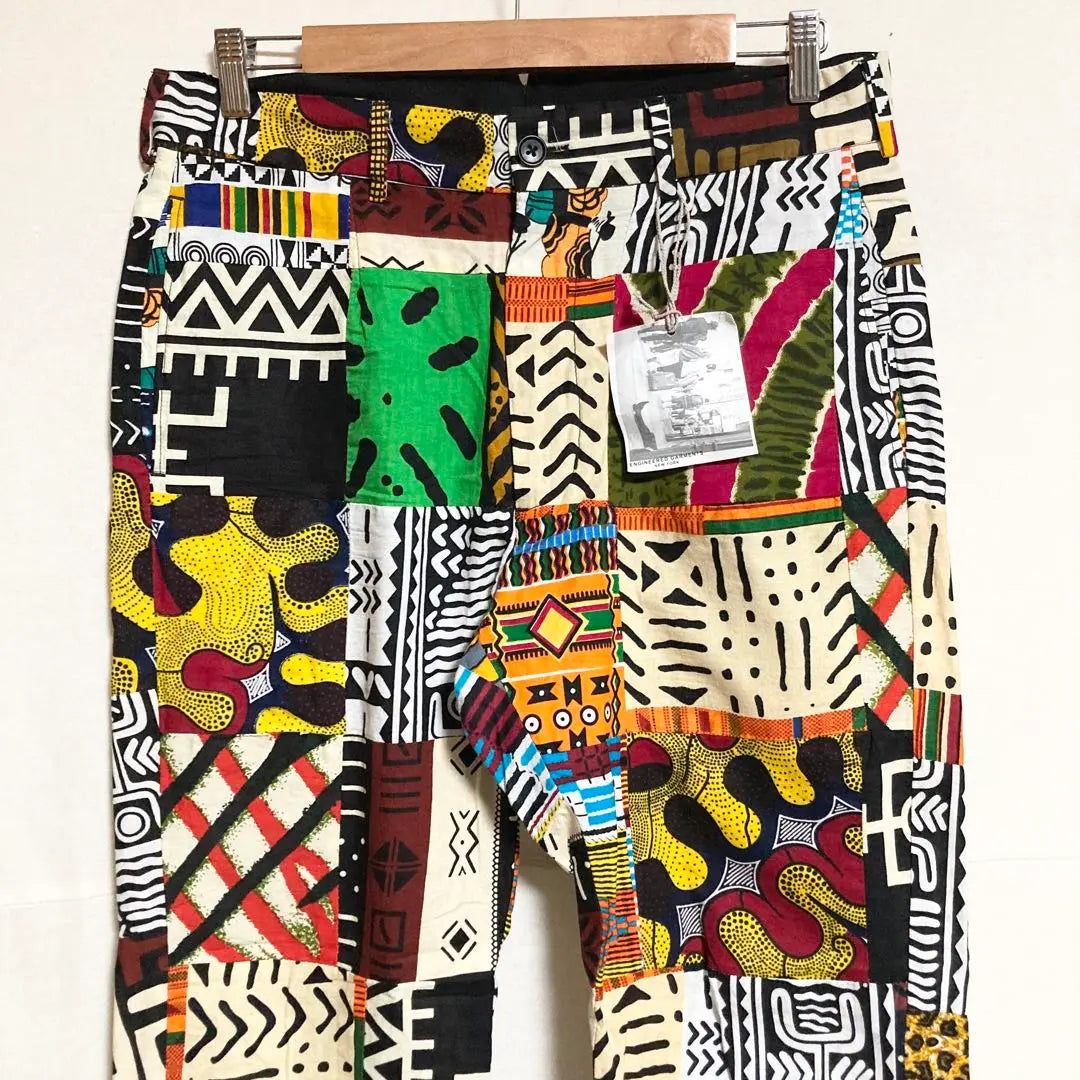 Size 32! EngineeredGARMENTS African patchwork pants