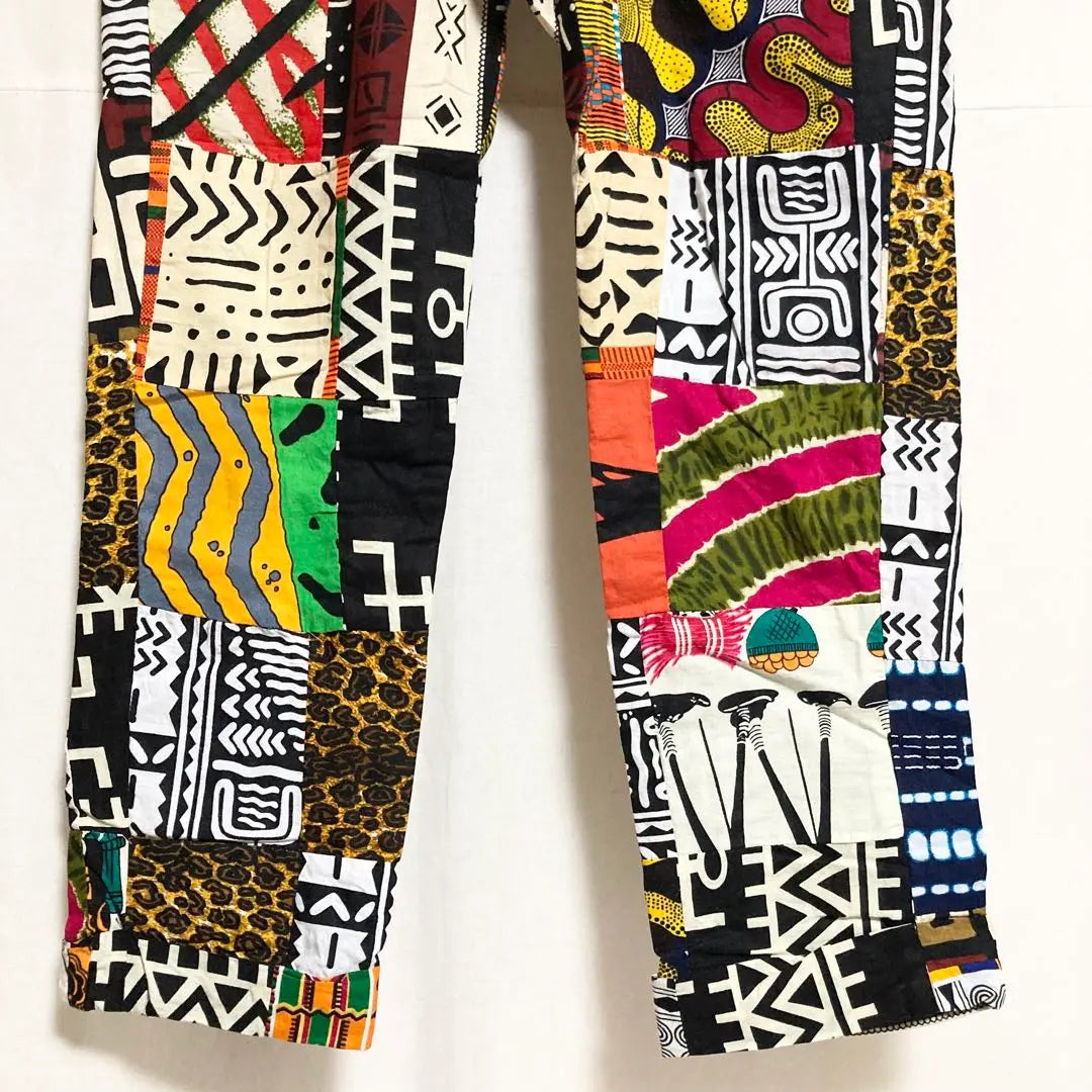 Size 32! EngineeredGARMENTS African patchwork pants