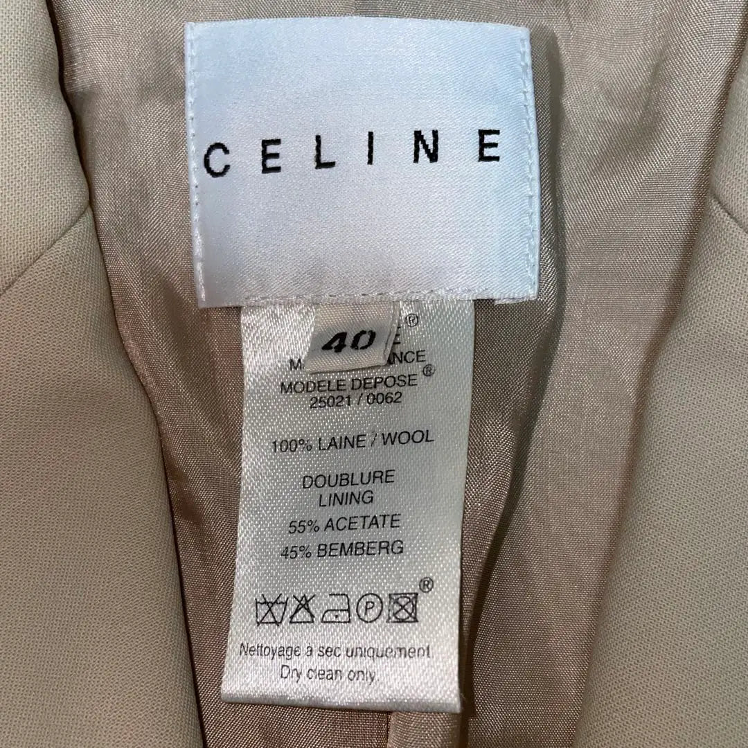 1996ss archive CELINE wool tailored jacket