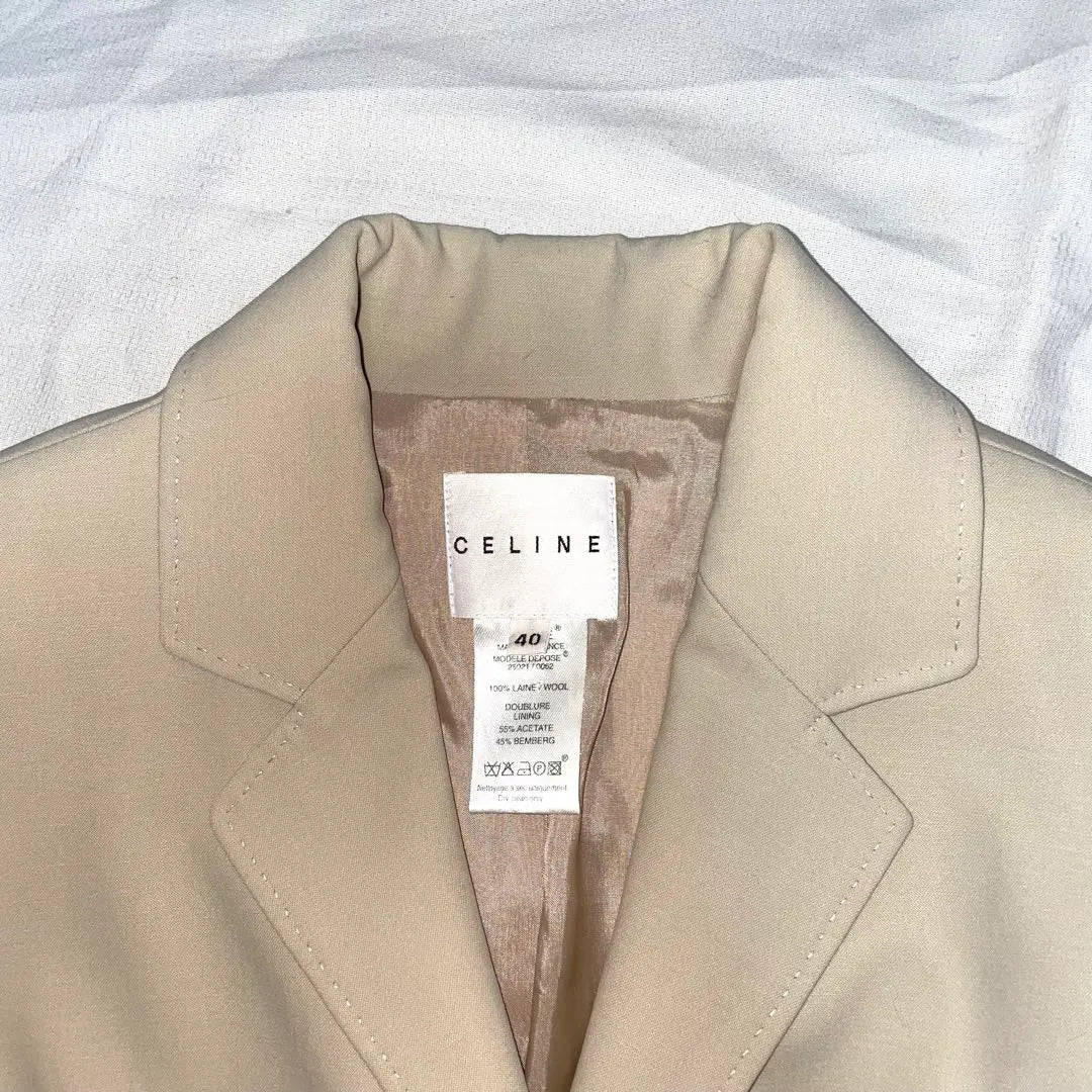 1996ss archive CELINE wool tailored jacket