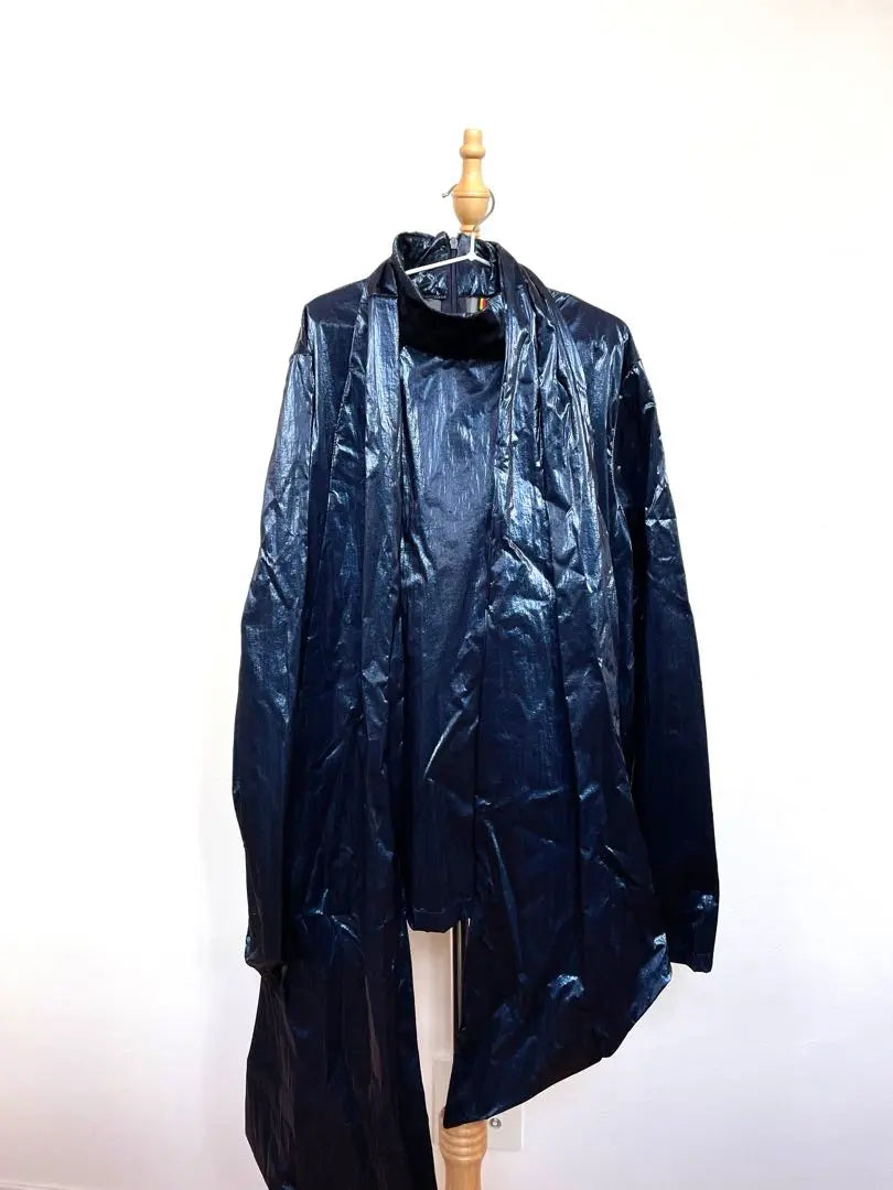 Sale⚫︎caroline bosmans⚫︎Navy ribbon blouse 18Y