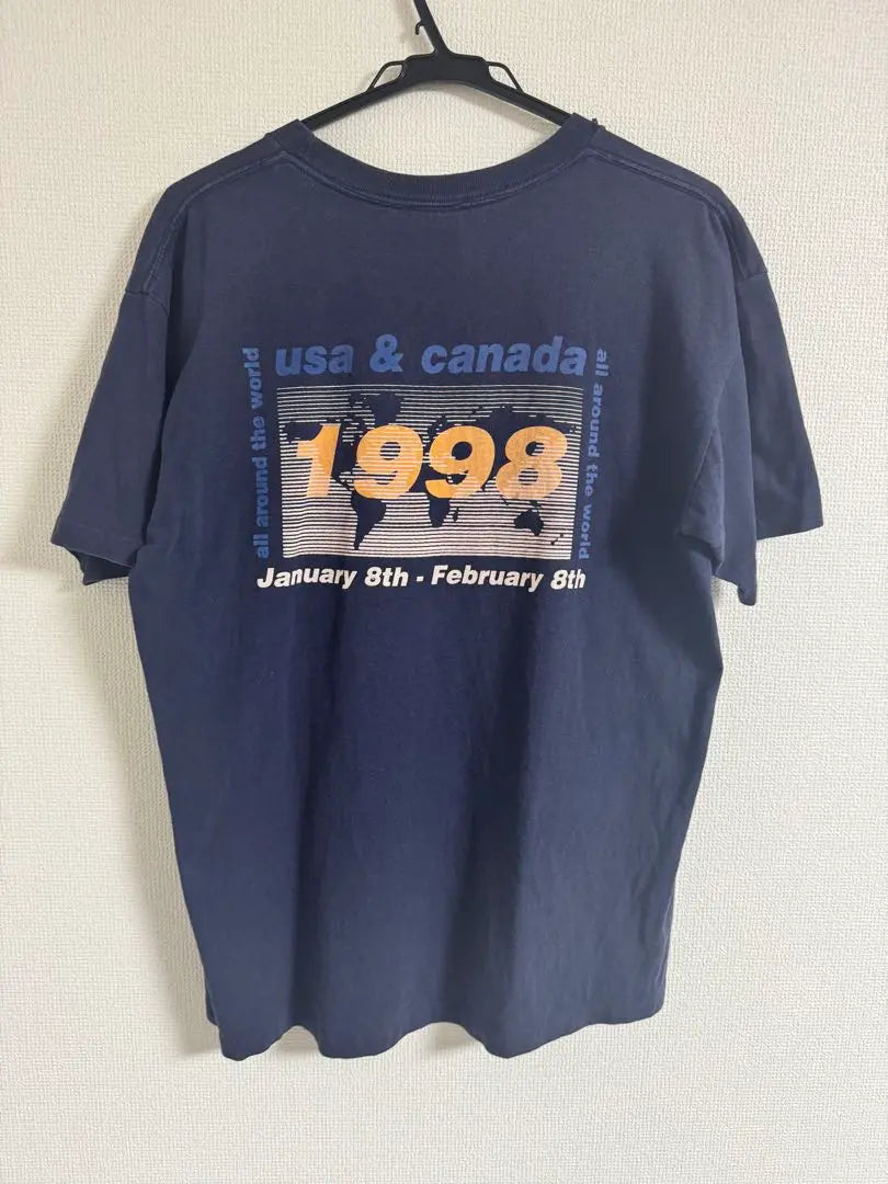 oasis 1998年 Camiseta de la gira por Estados Unidos y Canadá