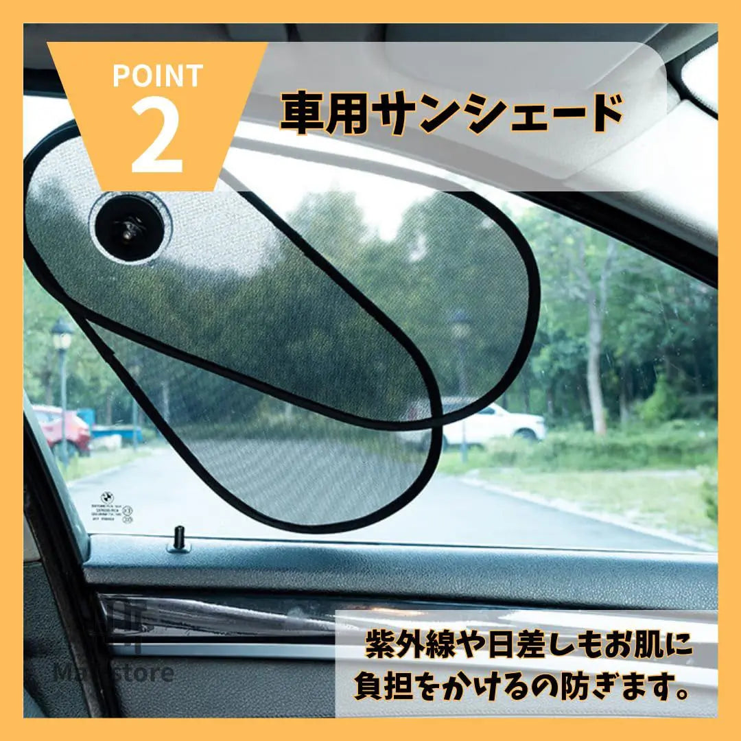 Sun visor, car, sunshade, side, sunshade, sliding type, driver's seat, passenger seat