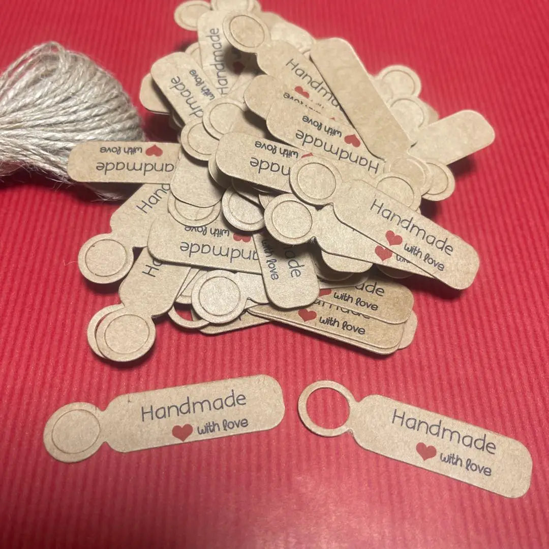 Handmade tags