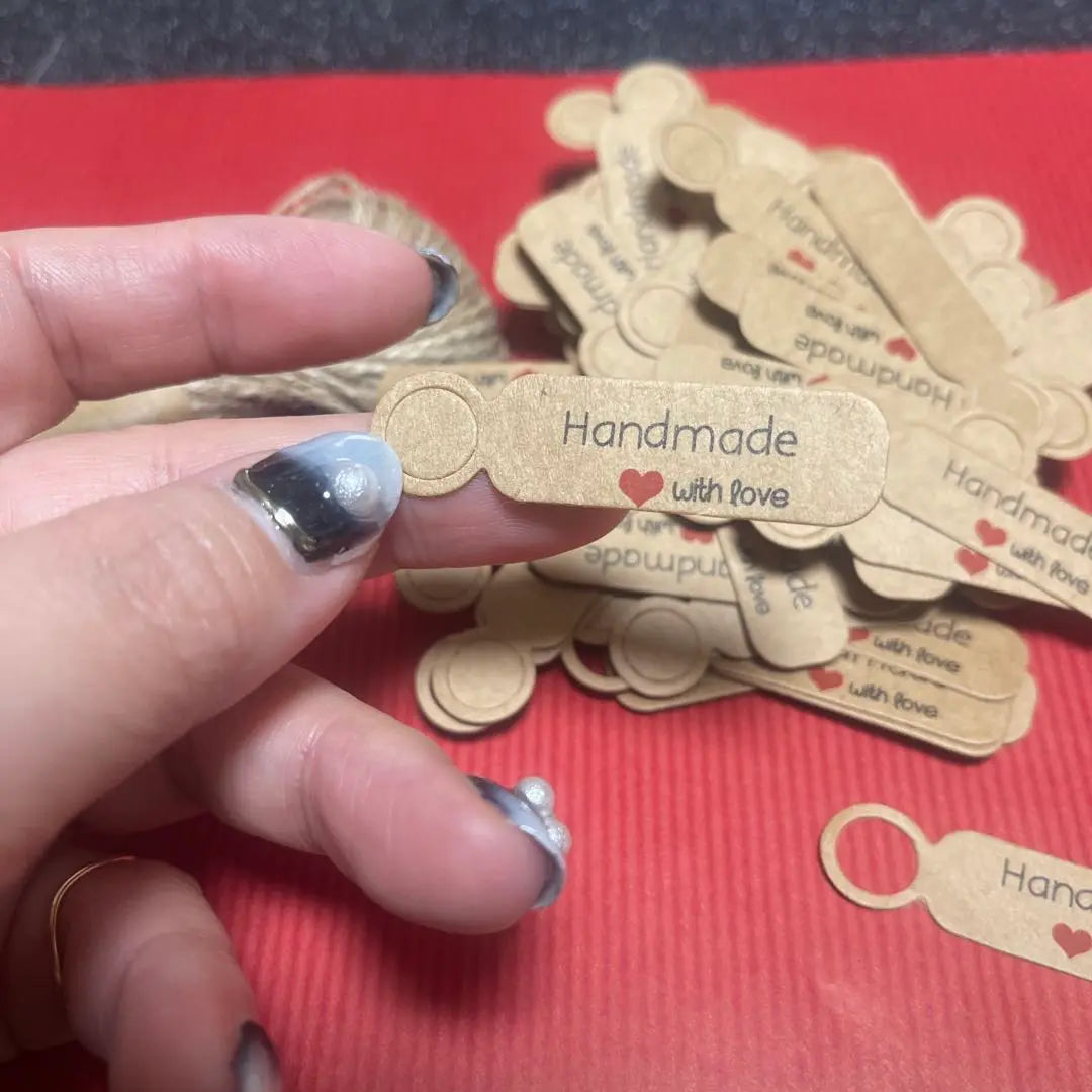 Handmade tags