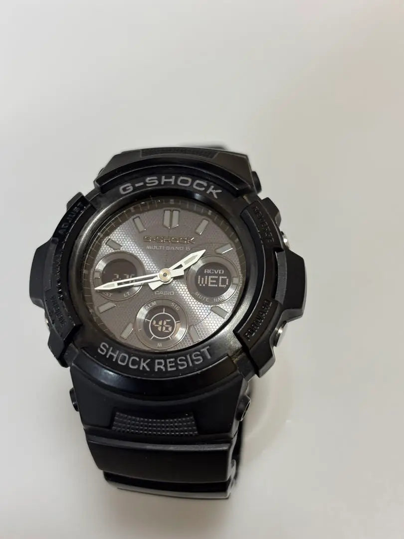 CASIO G-SHOCK AWG-M100B Black Radio Solar