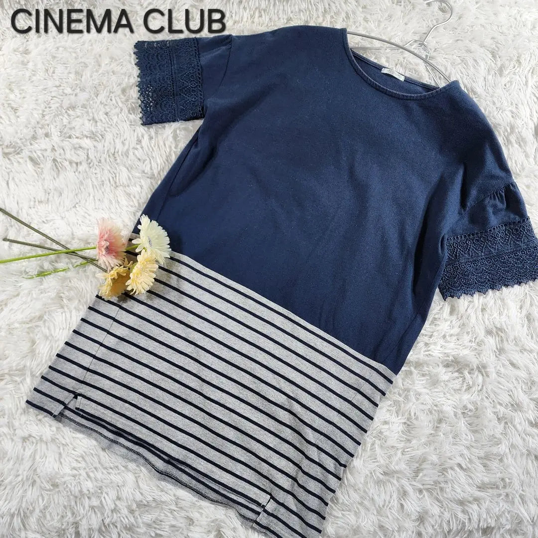 [CINEMA CLUB] Vestido de corte y costura de algodón para mujer Cinema Club M | 【CLUB DE CINE】シネマクラブ レディース 綿 カットソーワンピース M