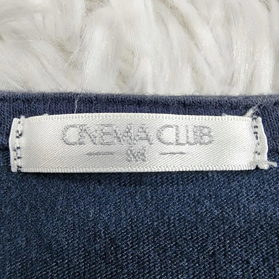 [CINEMA CLUB] Cinema Club Women's Cotton Cut and Sew Dress M | 【CINEMA CLUB】シネマクラブ レディース 綿 カットソーワンピース M