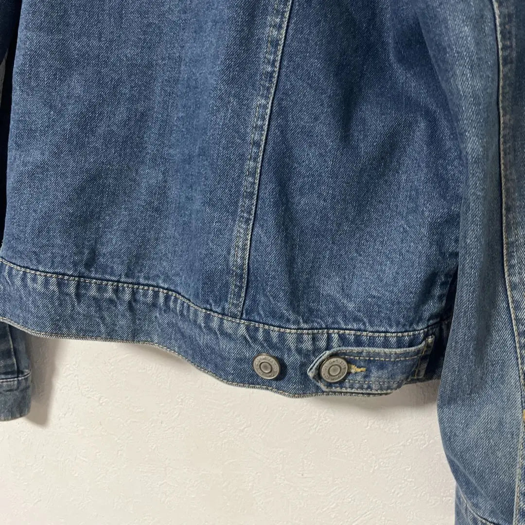 a4583★Ozock★Chaqueta vaquera G Jean azul informal escolar M