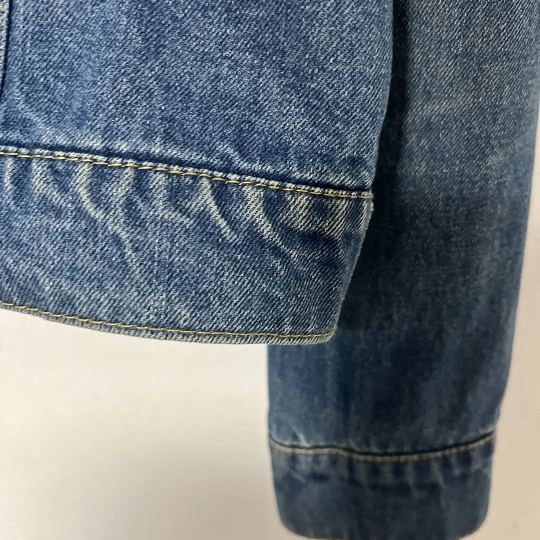 a4583★Ozock★Chaqueta vaquera G Jean azul informal escolar M