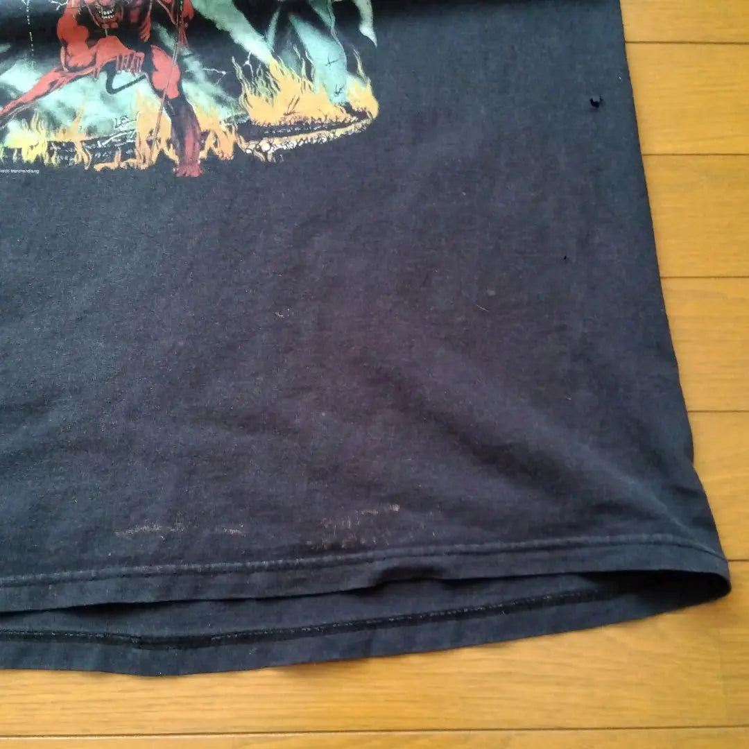 Camiseta anti-Haines de Iron Maiden de los años 00 para hombre talla L