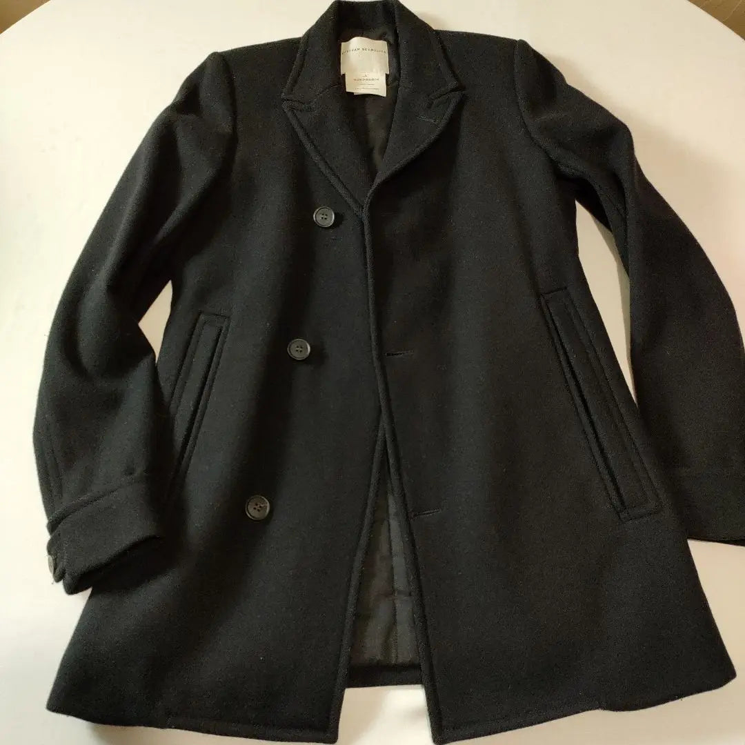 Stephen Schneider Black Chester Coat Jacket Martin Margiela