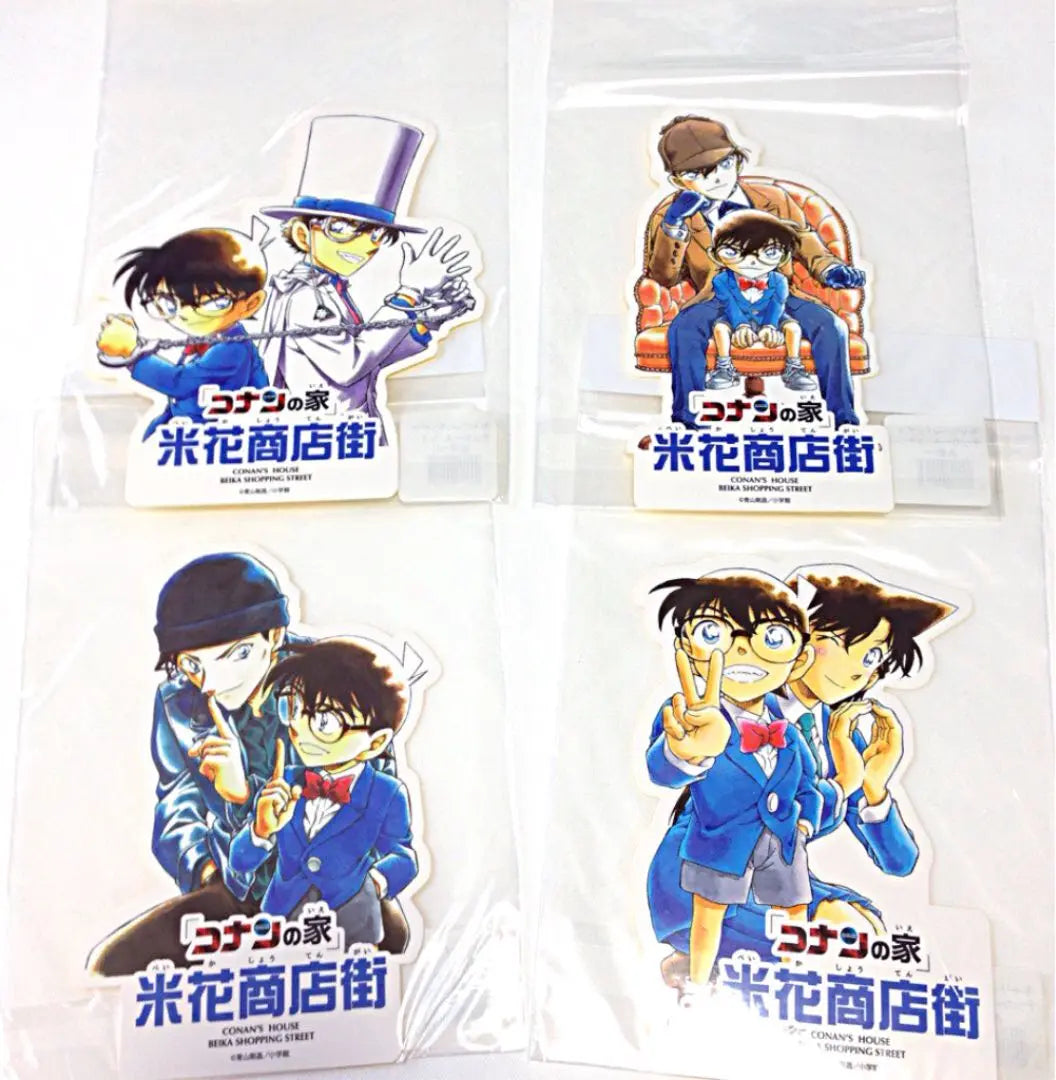 [Tottori Conan Department Store Only] Carry Bag Sticker A set of 4