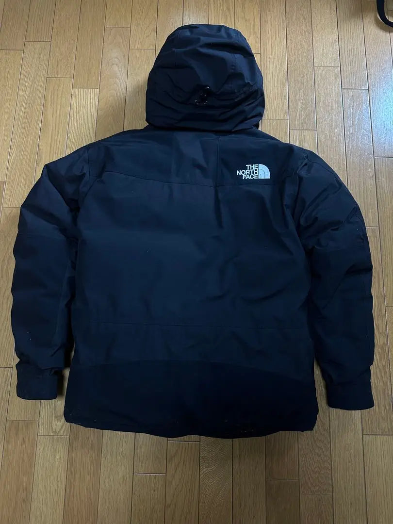 ⭐︎Good condition North Face Mountain Down Jacket XL Black Gore-Tex