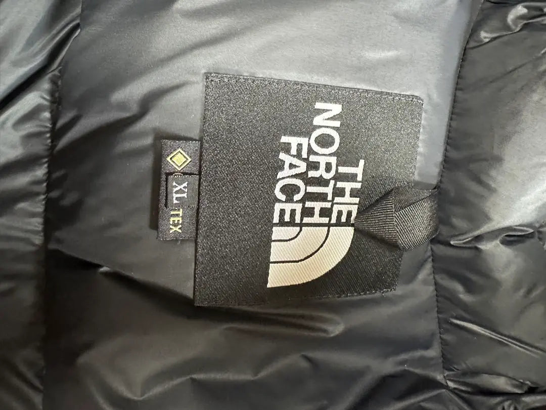 ⭐︎Chaqueta de plumón North Face Mountain Down XL negra Gore-Tex en buen estado