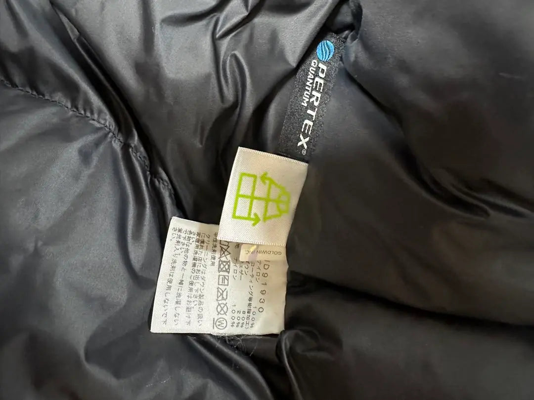 ⭐︎Chaqueta de plumón North Face Mountain Down XL negra Gore-Tex en buen estado