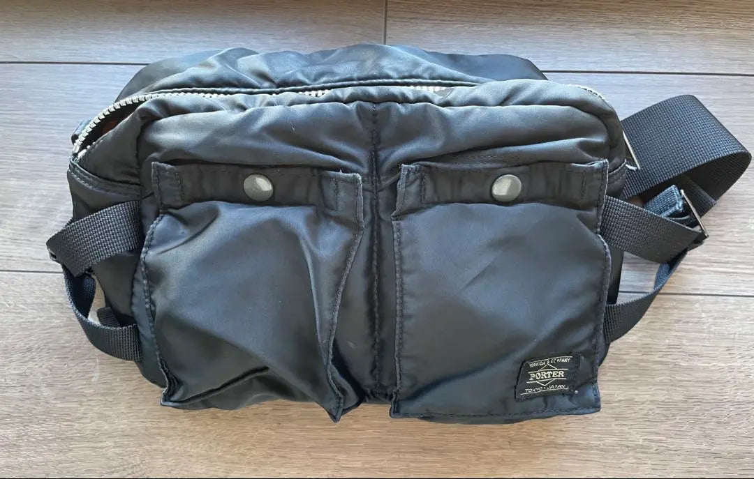 PORTER Tanker waist bag black