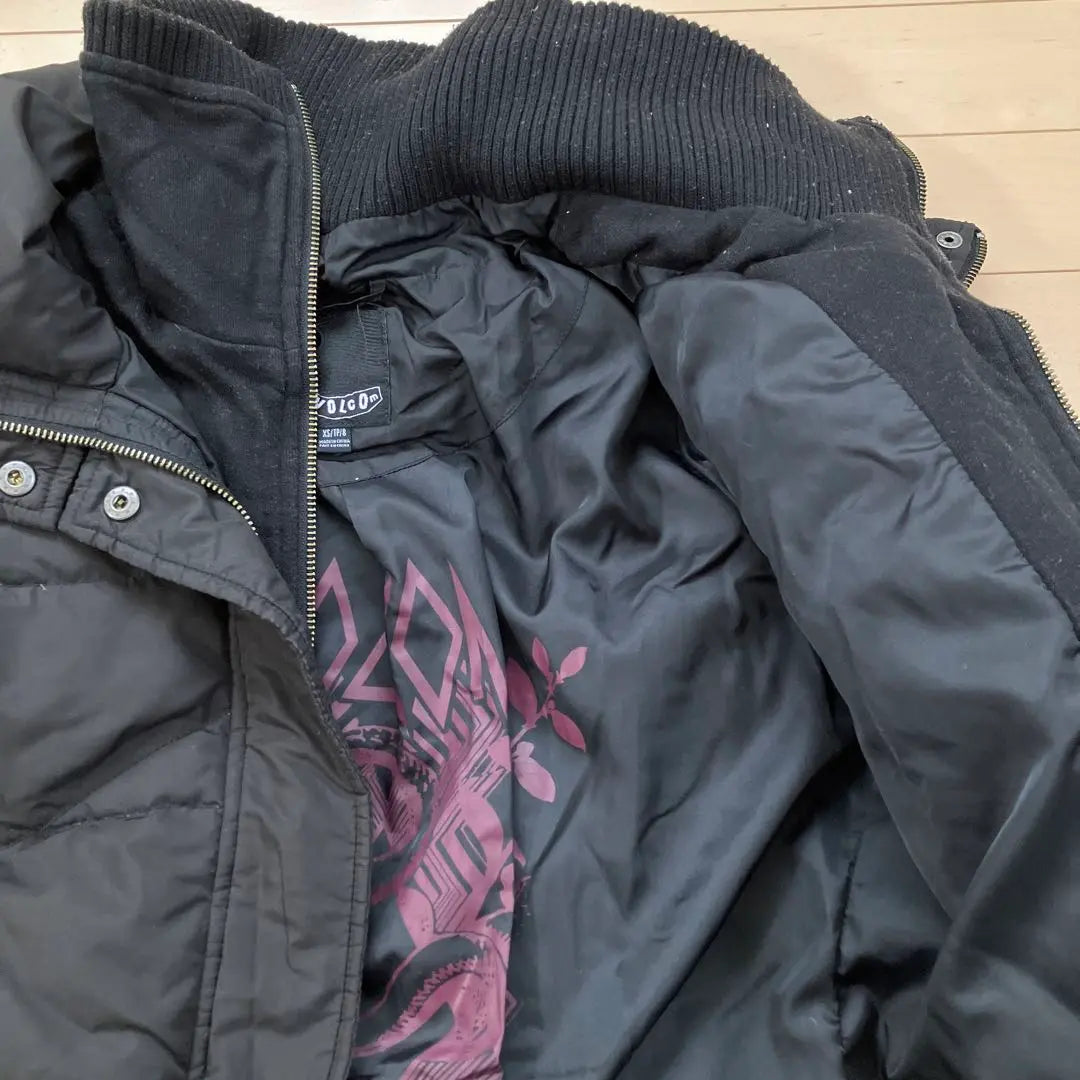 3.6 VOLCOM Down Jacket Black XS