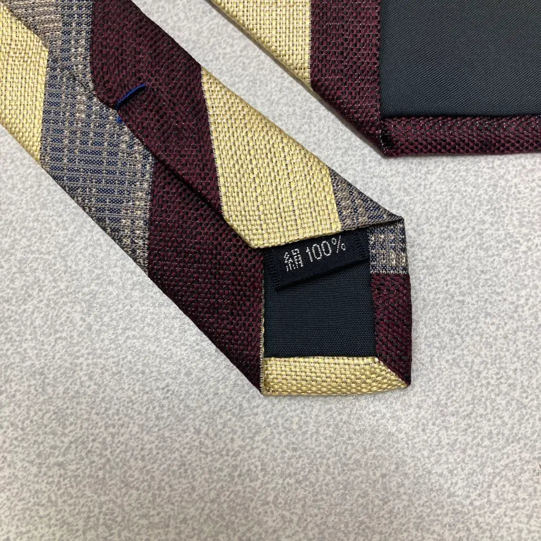 Unused Paul Smith Tie 1-76 Regimental Belt Wallet Suit