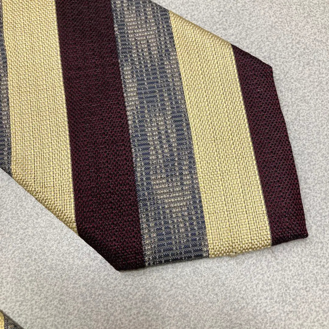 Unused Paul Smith Tie 1-76 Regimental Belt Wallet Suit