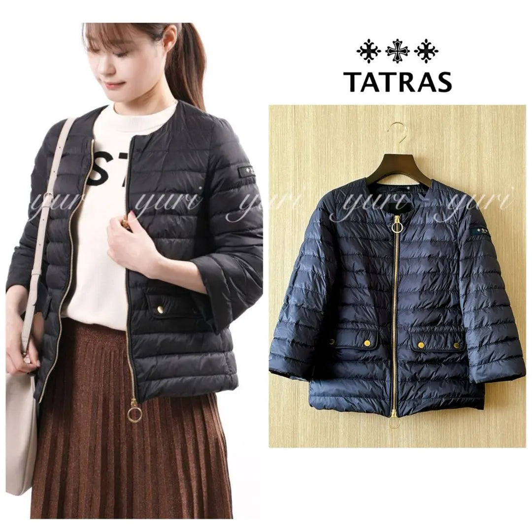 [769] Tatras Collarless Light Down Jacket