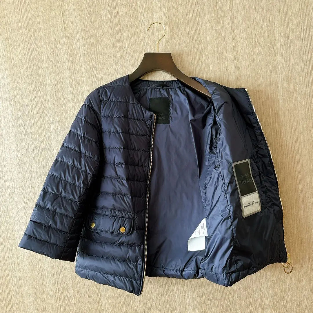 [769] Tatras Collarless Light Down Jacket