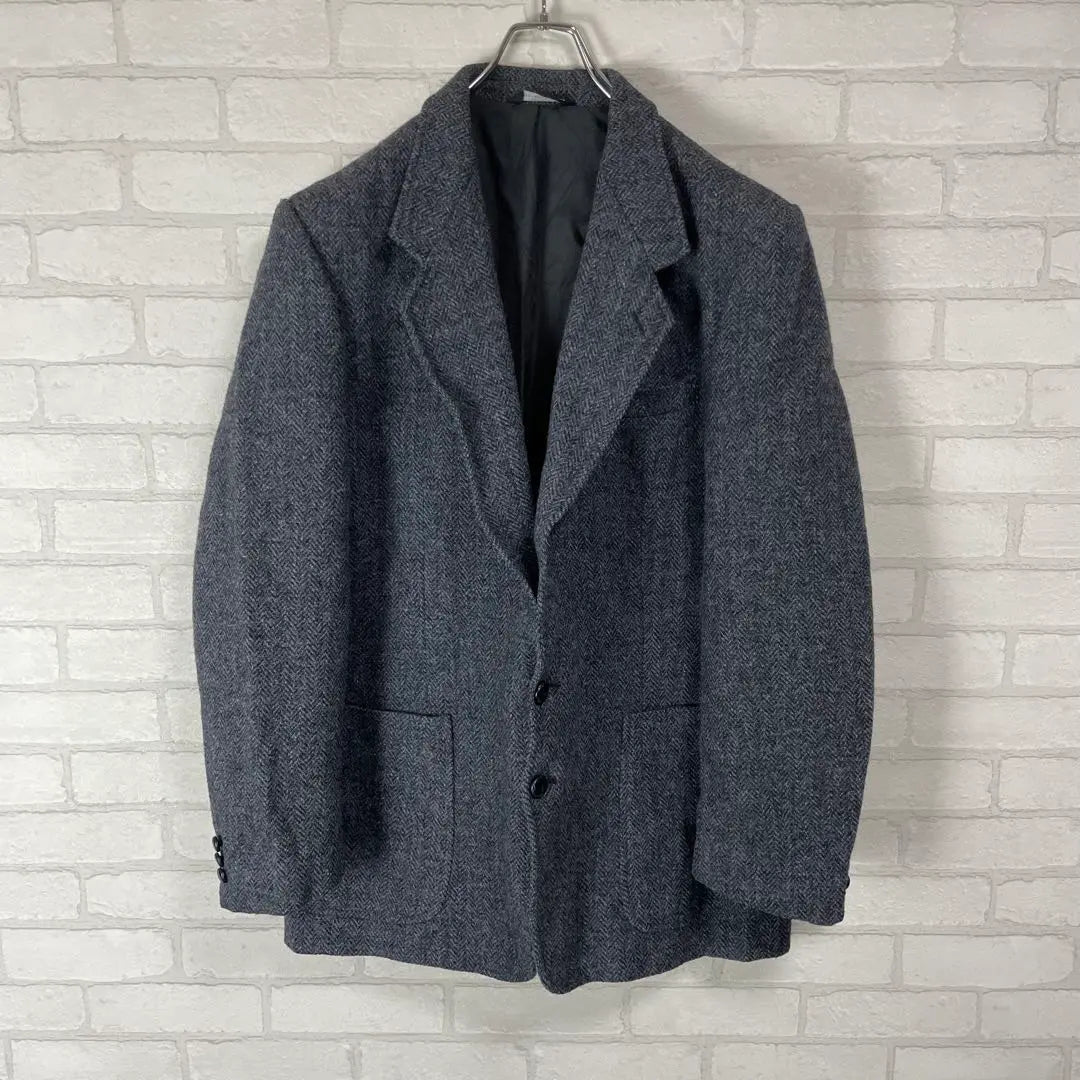 Harris Tweed 90s Made in Canada Oversized Tailored Jacket Old Clothes