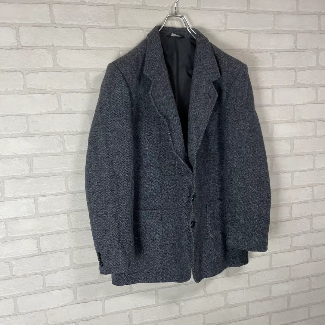 Harris Tweed 90s Made in Canada Oversized Tailored Jacket Old Clothes