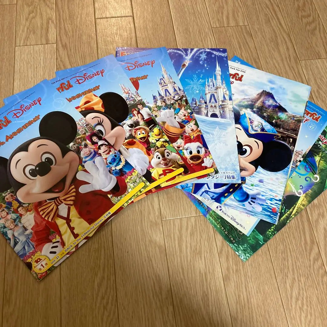 Ventas al por mayor de bolas dobles de Disney Fan Club de Tokyo Disney | 東京ディズニー ファンダブル・ディズニーファンクラブ会報まとめ売り