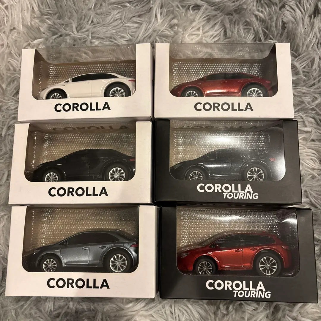 Toyota Corolla pullback car set of 6