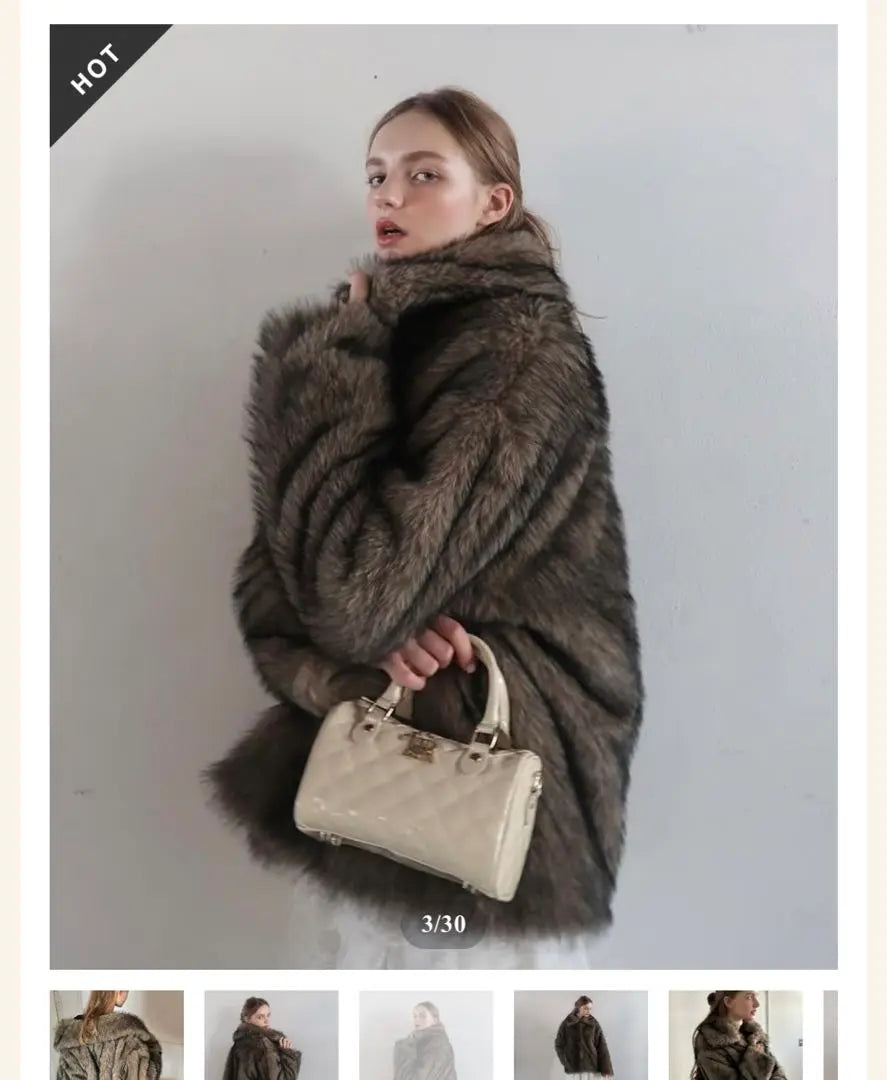 Sale Treat Ürself fox fur coat