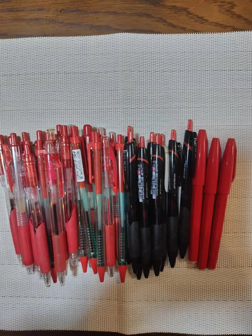 Price reduced - 35 red pens sold in bulk