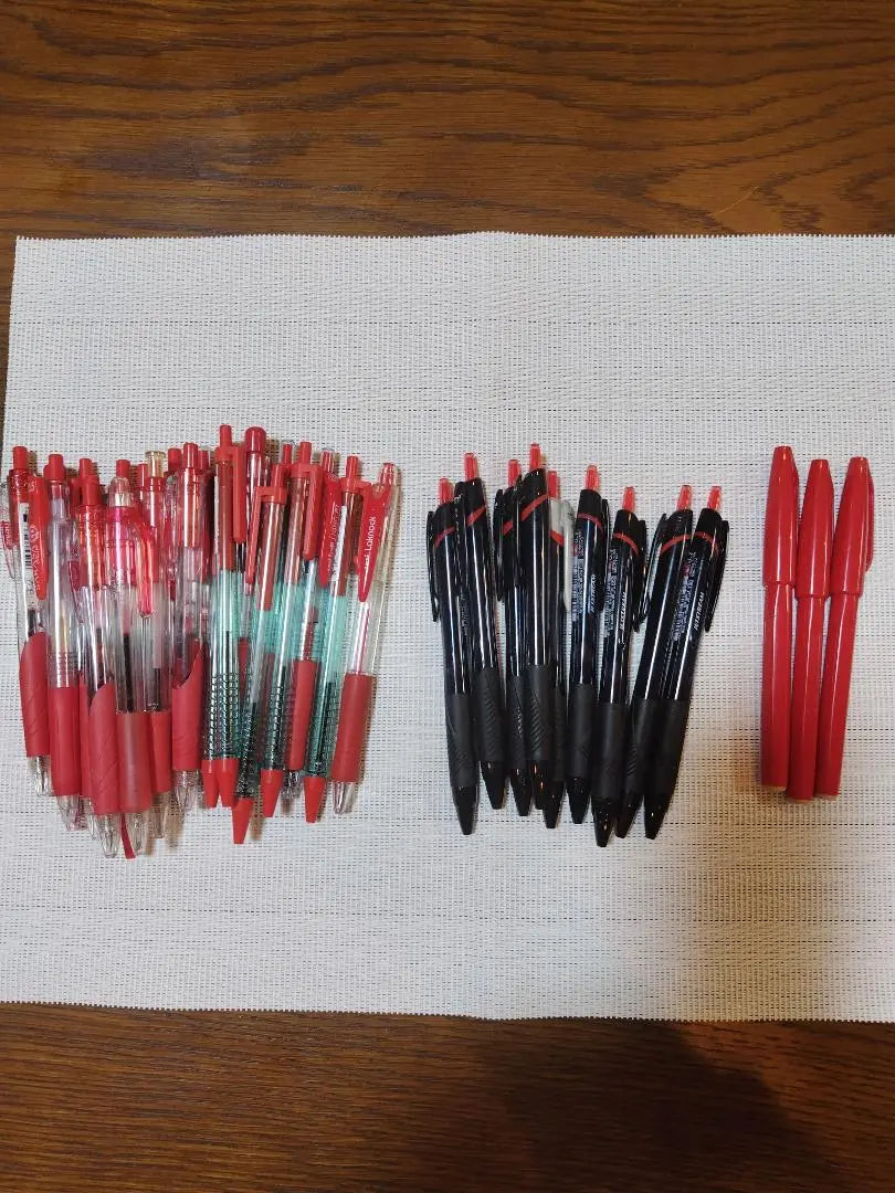 Price reduced - 35 red pens sold in bulk