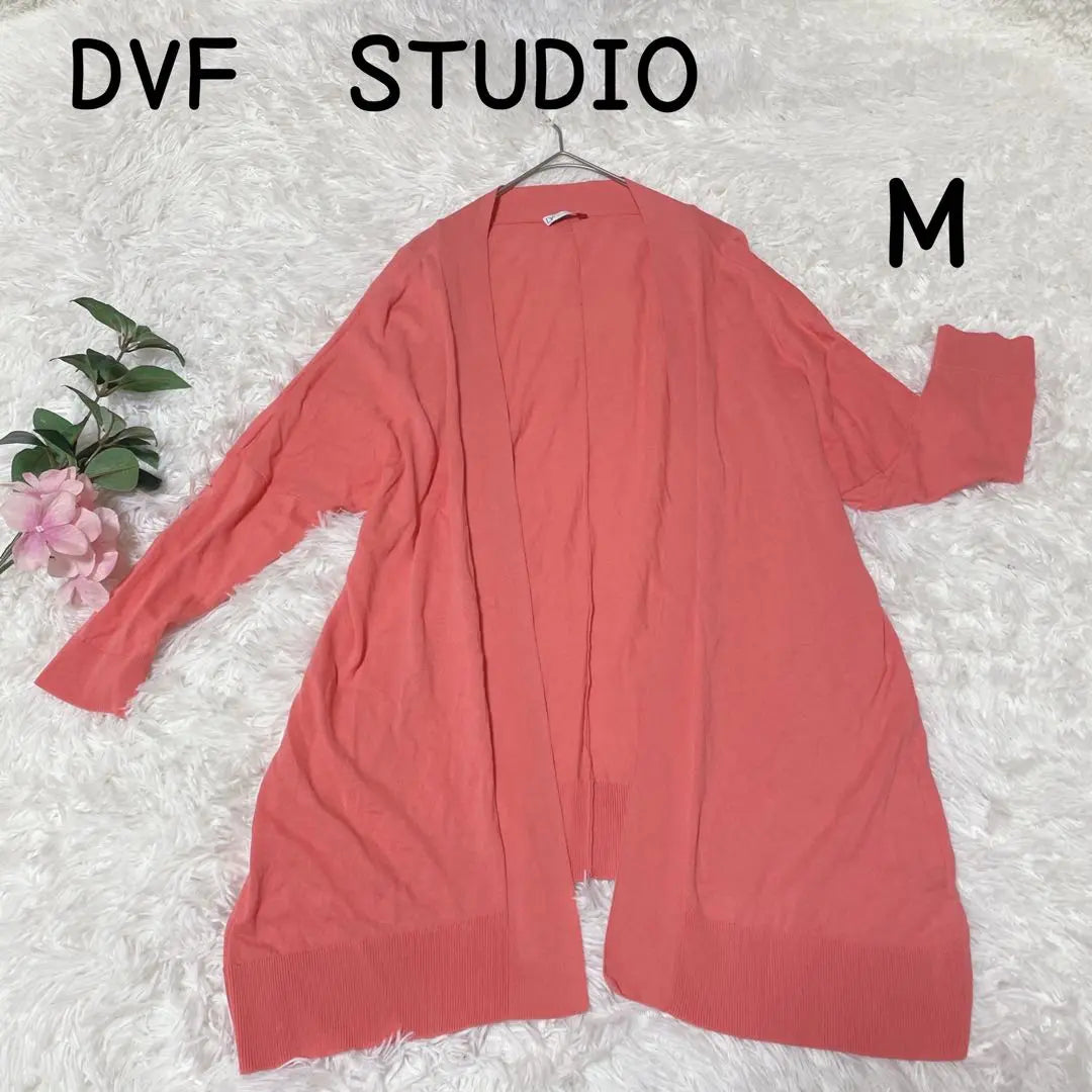 DVF Cardigan (M) UNISEC Commuting Loose Casual Daily Wear Long