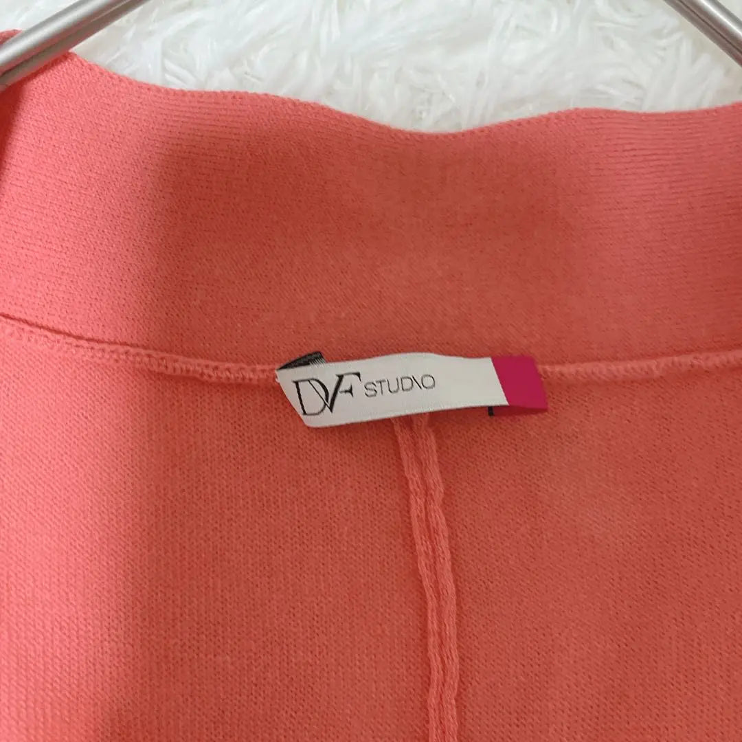 DVF Cardigan (M) UNISEC Commuting Loose Casual Daily Wear Long