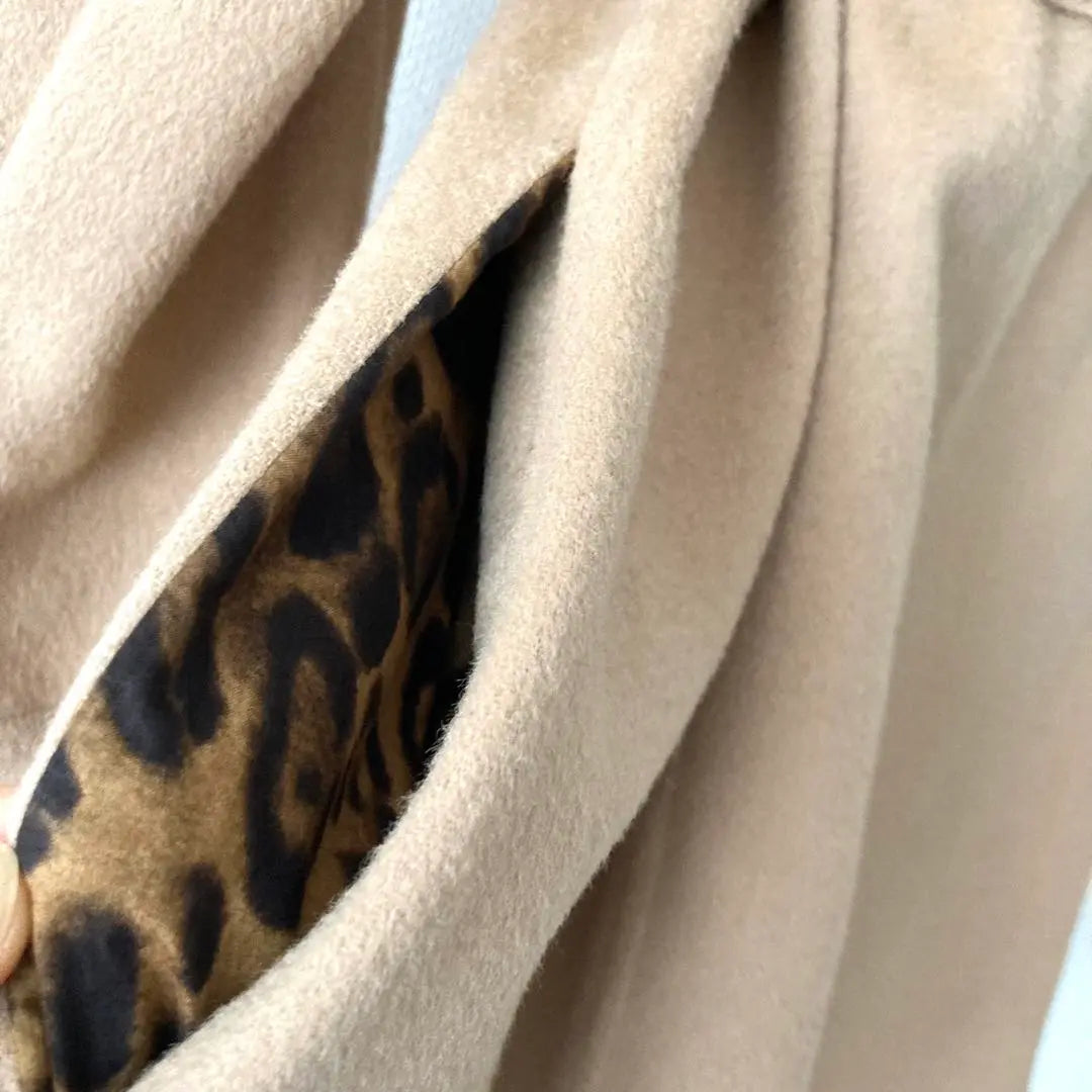 [Beautiful goods] FIFI et Fafa trench coat M -L lining leopard pattern